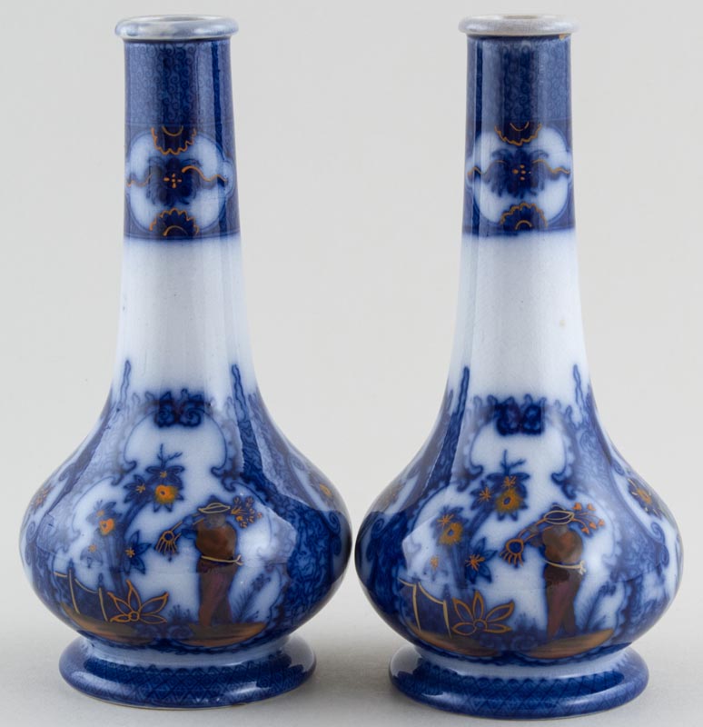 Vases small pair of c1900